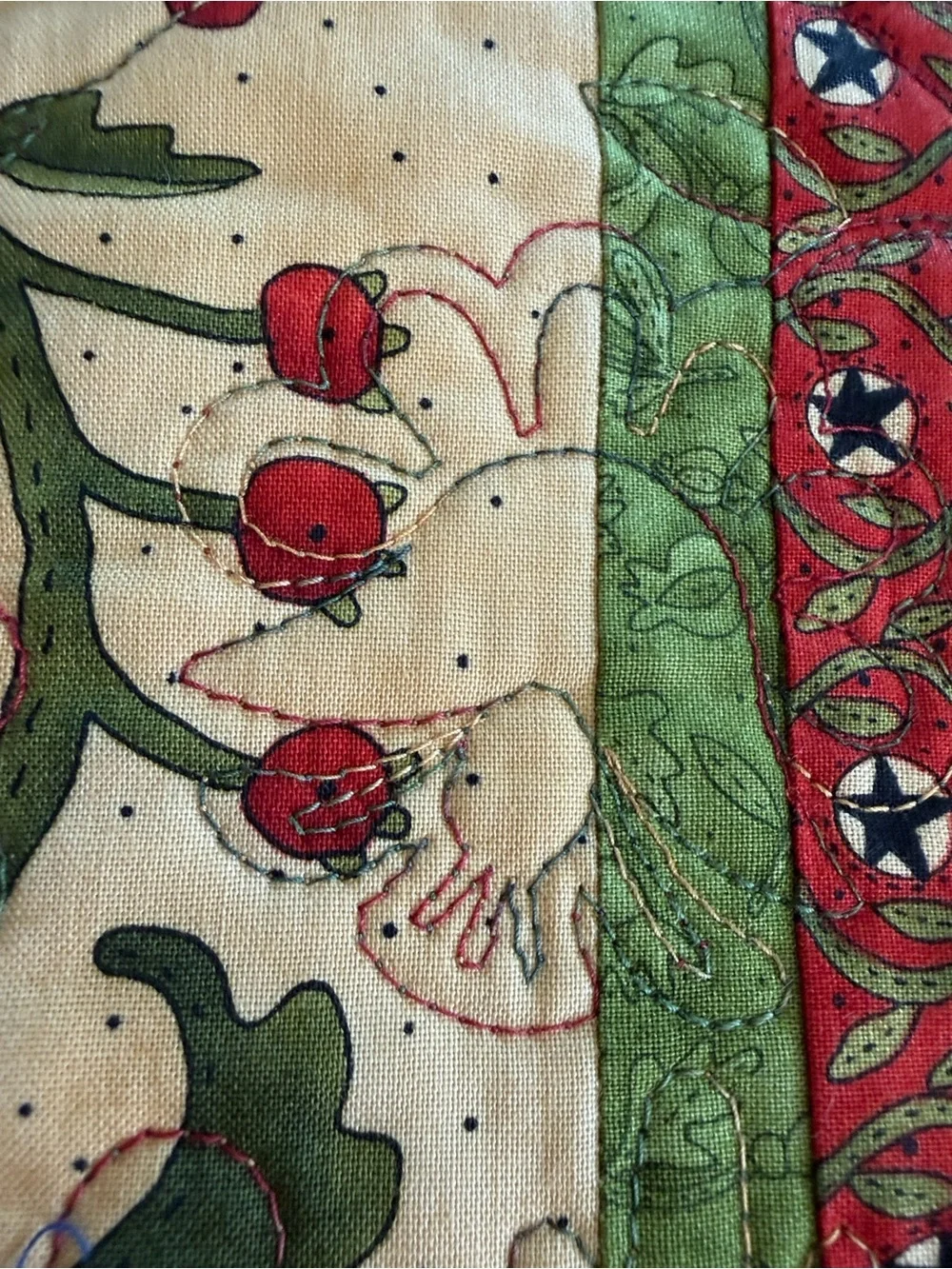 Beautiful handmade quilt